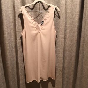 Cream slip dress from Nordstrom